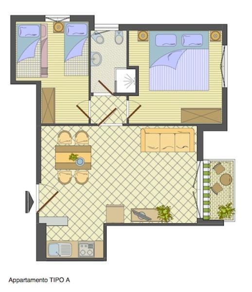 Residenza Mazzanti - Agenzia Cocal Apartment กาออร์เล ภายนอก รูปภาพ